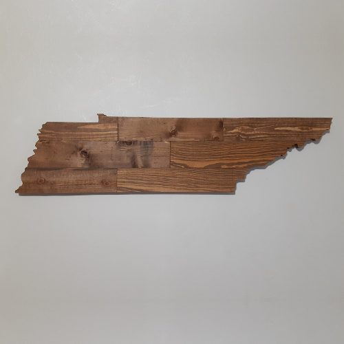 Streetwood Design Tennessee State Wood Signs Cutout Wall Art Decor