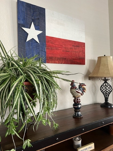 Streetwood Design Texas Lone Star Flag Pallet Wood Sign Wall Art Decor