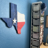 Streetwood Design Texas Lone Star Pallet Wood Sign State Shaped Wall Art Decor