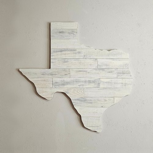 Streetwood Design Texas State Wood Sign Cutout Wall Art Decor